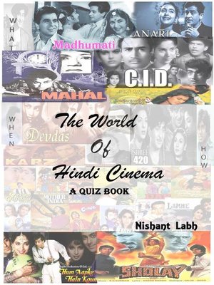 cover image of The World of Hindi Cinema--A Quiz Book